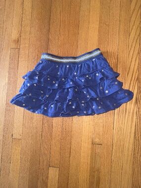 Mini Boden- Blue and gold skort (size 4-5Y)
